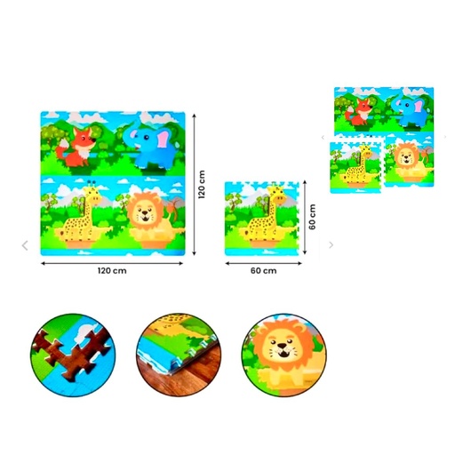 [6060] Tapete infantil estampado grande 