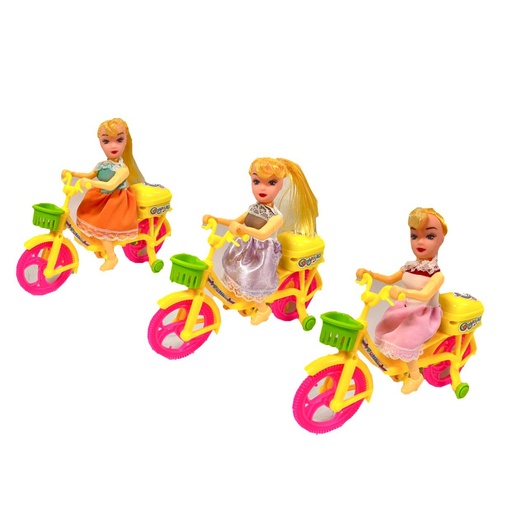 [MG22206] Bicicleta con muñeca