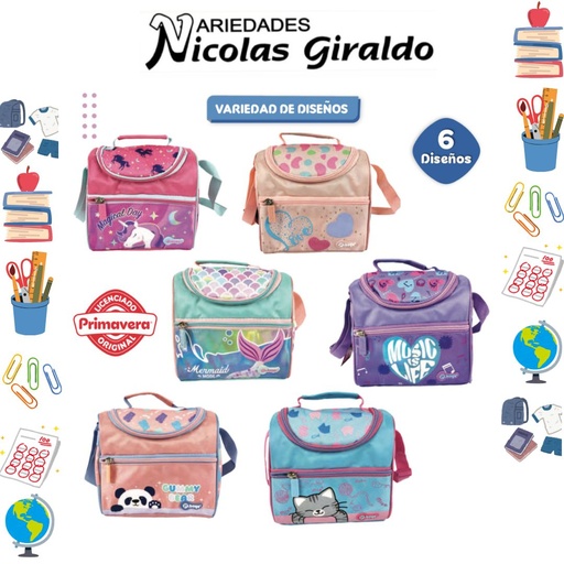 [P3967-019] Lonchera primavera premium super niña