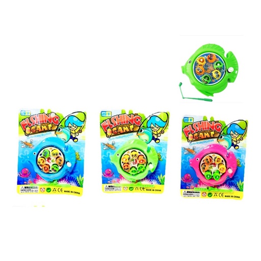 [SE2096] Pesca milagrosa pez carton pequeña 