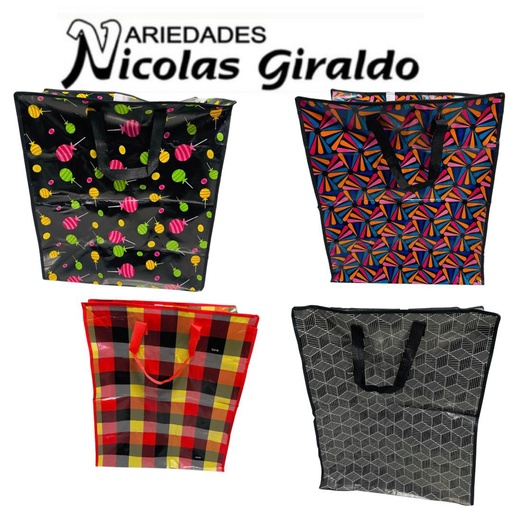 [PT27976] Bolsa fibra sencilla grande 55x65