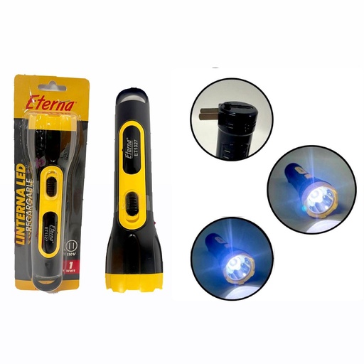 [ET1327] Linterna recargable eterna mediana 