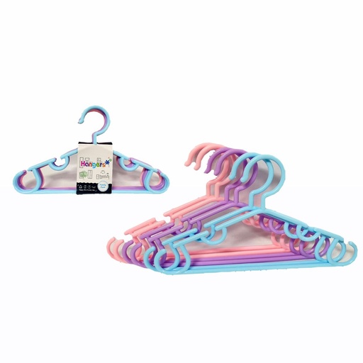 [8117-1] @Gancho bebe redondo color pastel x6 