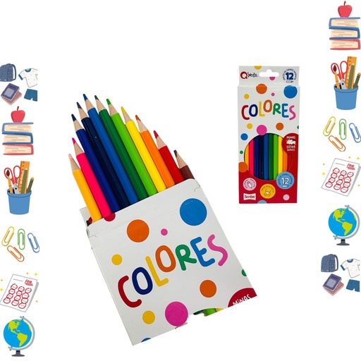 [C30214815] Color scribe Q'NOTA uni punta x12 