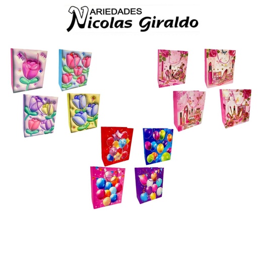 [PTQ-BRIM] Bolsa regalo importada mediana