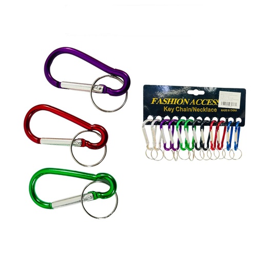 [PT27555] Llavero alpinista sencillo pequeño pqte x12  