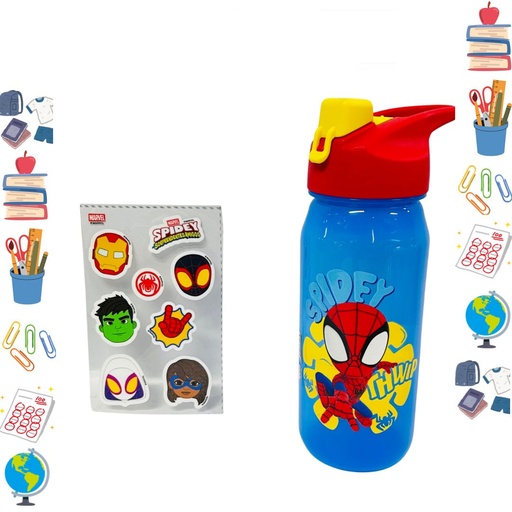 [BC-PR-373.SPY1] Termo botella zinc spiderman 