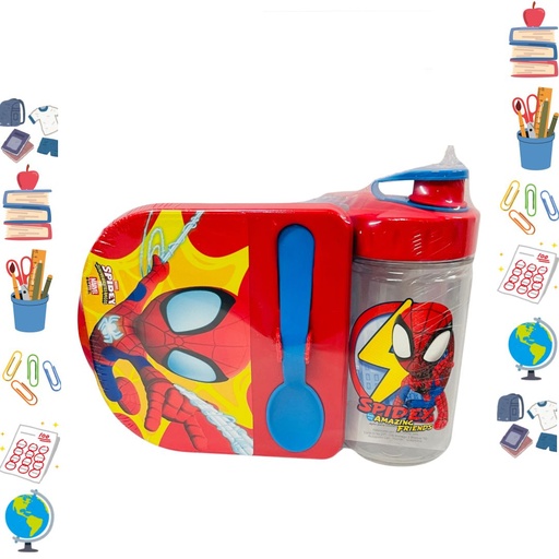 [BC-K-1218.SPY1] Coca mas termo set pox*tixe spiderman 
