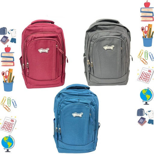 [DW824] Morral wilpa grande fondo entero hombre #16.5   