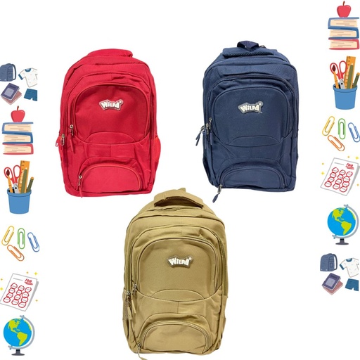 [DW826] Morral wilpa grande fondo entero hombre #16.5   