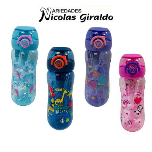 [YY-5002] @Termo infantil fino estampado 500ml 