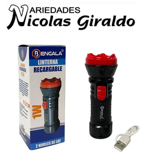 [BG5003] Linterna bengala recargable pequeña 