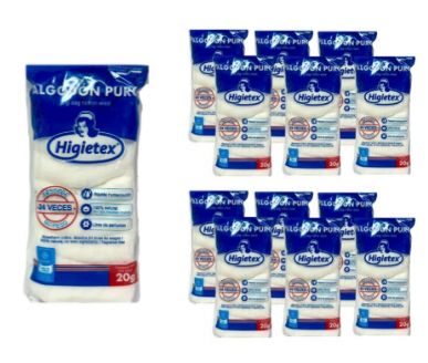 [GDDL0020] Algodon higietex x20g PQTX12