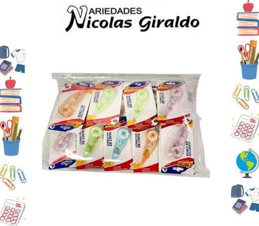 [ET484] Corrector eterna en Cinta CAJA X24