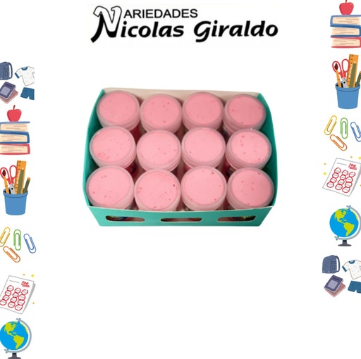 [1000335] Vinilo power color x33 cc rosado CJX12