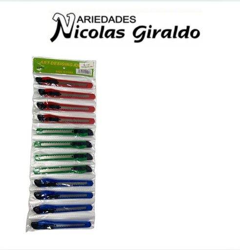 [FC1447] Bisturi pequeño sencillo tira x12 