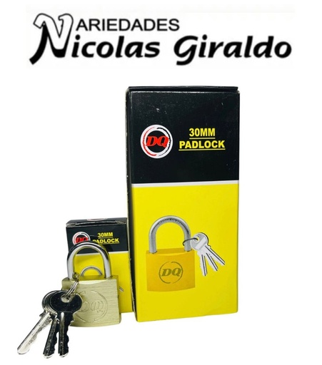 [263DQ] Candado dq #30 CJ X6