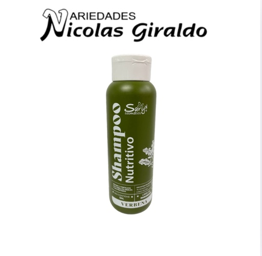 [SY548778] shampoo nutritivo saryd x500 ml verde
