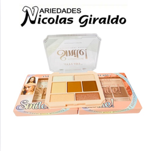 [AN8302] (8213)Sombra dama palette 7 tonos   
