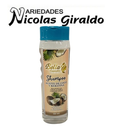 [BELLA-500] Shampoo bella cosmetic x500ml coco