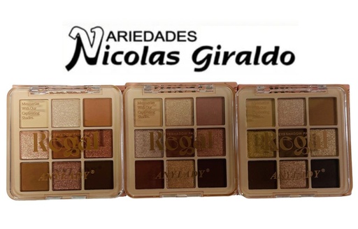 [8372] Sombra dama palette 9 tonos (AN1357)     