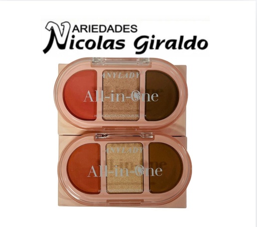 [8475] Sombra dama palette 3 tonos (AN8783)       