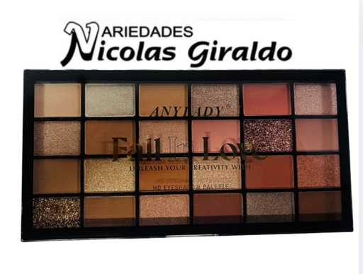 [AN1500] Sombra dama palette 24 tonos (8419)