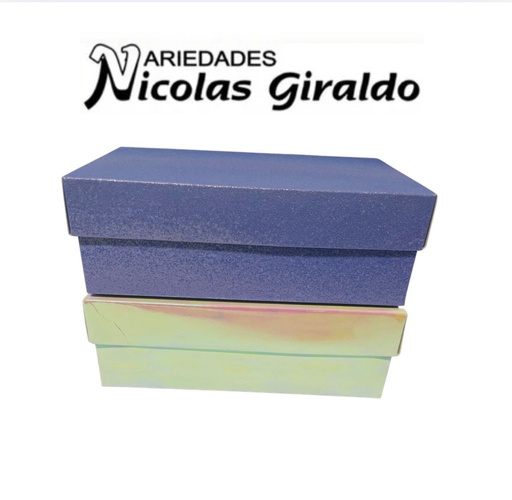 [MF12391] Caja regalo pequeña metalizada sin mensaje 