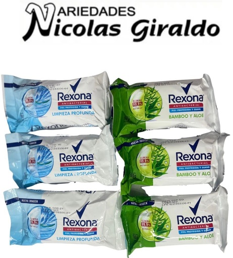 [62679050] Jabon rexona x110g pqt x6