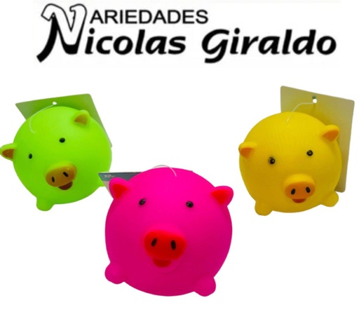 [SE7956] Juguete chillon mascota marrano