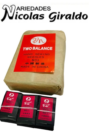 [AGUJA-1] Aguja #1 en paño kilo 