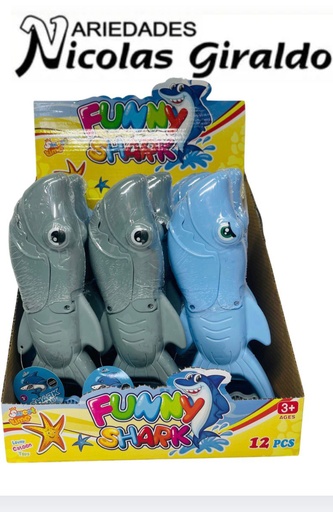 [HN1903406] Dulce juguete tiburon CJ X12