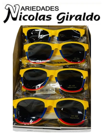 [PTQ1900] Gafas de sol Colombia X12