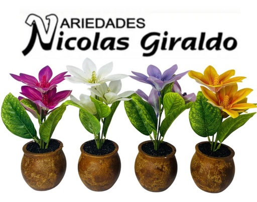 [PTQ2057] Matera fina flor artificial CJX6