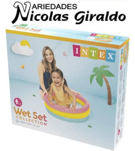 [57107NP] Piscina inflable intex mini  61m x22cm  