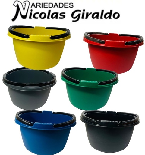 [LUNA-004] Ponchera con manijas 18 litros