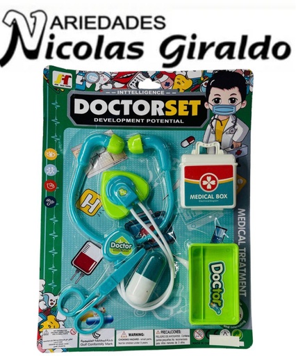 [CA1709] Set doctor carton pequeño