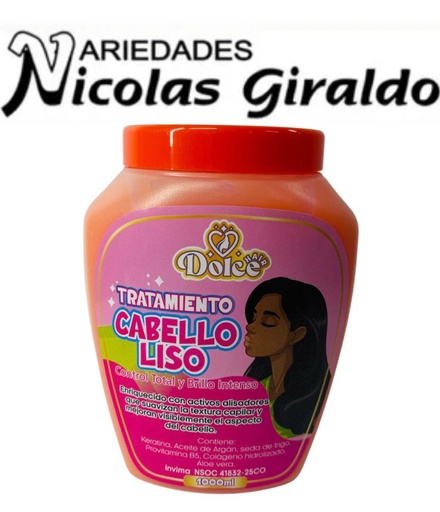 [DOLCE-1000] Tratamiento dolce x1000ml liso