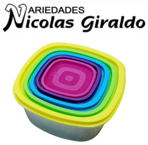 [YNC125-023] Coca plastica cuadrada x4