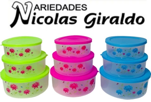 [YNC125-086] Coca hermetica redonda pequeña x3   