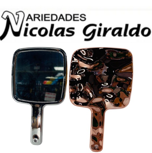 [DN4139] Espejo cartera fino con mango