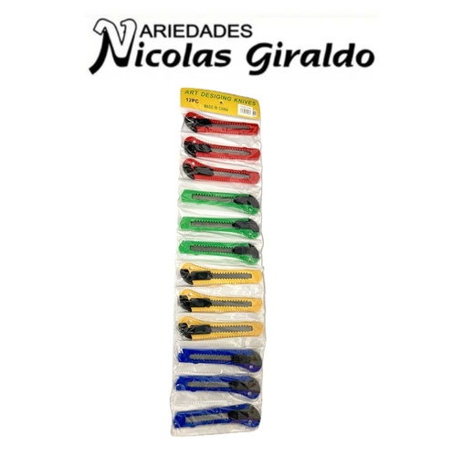 [FC1446] Bisturi grande sencillo tira x12 (86A)