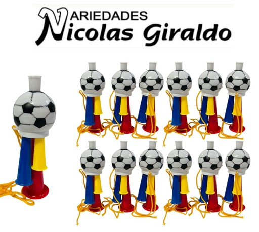 [2D-14314-1] Trompeta balon mini x1 pqt x12 