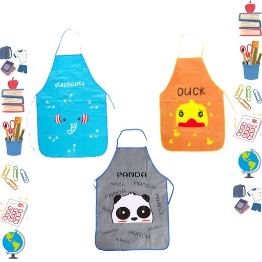 [AK7468] @Delantal plastico para niño economico