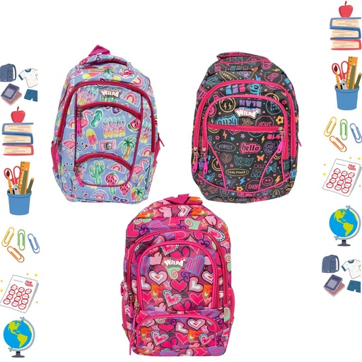 [JWMR-1] Morral wilpa grande estampado dama #16.5 