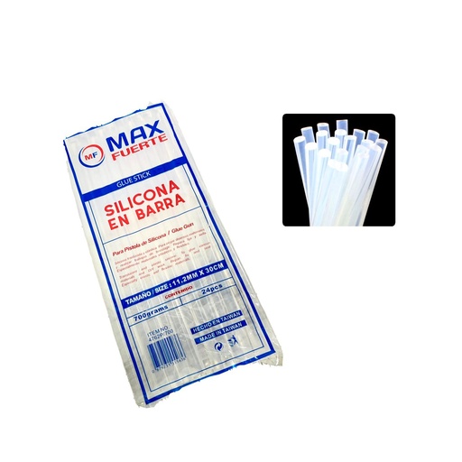 [MFGR700] Silicona barra gruesa max fuerte