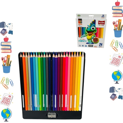 [C30214813] Color scribe unipunta x24