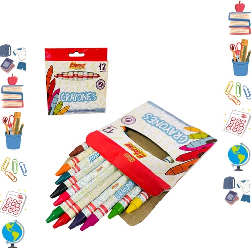 [ET172] Crayola eterna x12 delgada