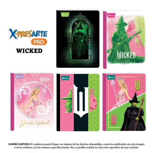 [572526] Cuaderno norma gama media wicked 100H cuadro