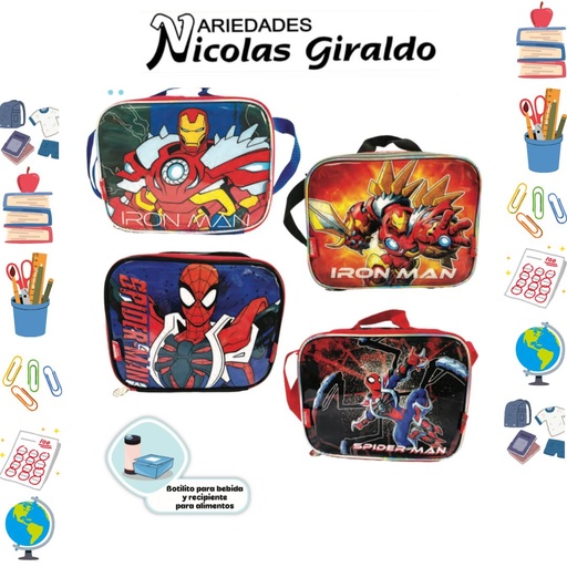 [623-003-1510] Lonchera primavera avengers orizontal